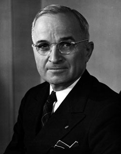 President Harry S Truman
