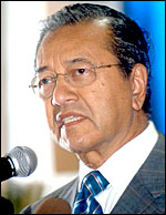 Malaysian PM Mohamad