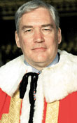 Conrad Black in ermine